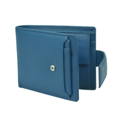 mens blue wallet