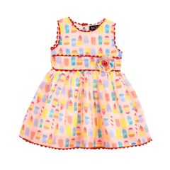 babyhug candy colorful dress