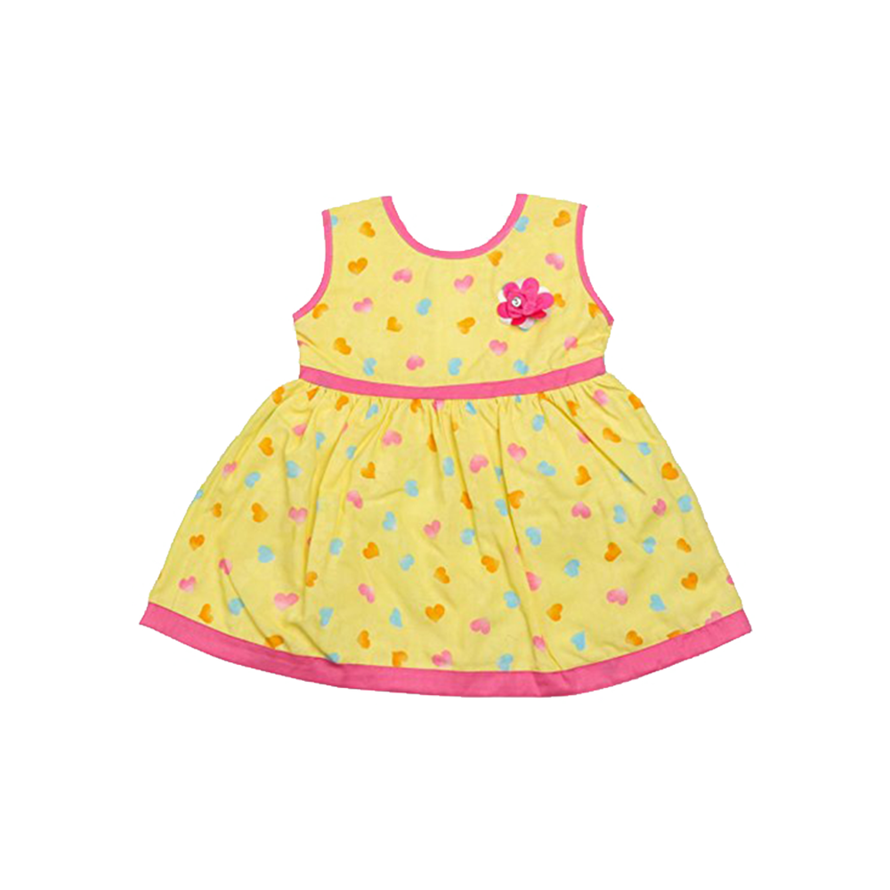 yellow baby girl dress